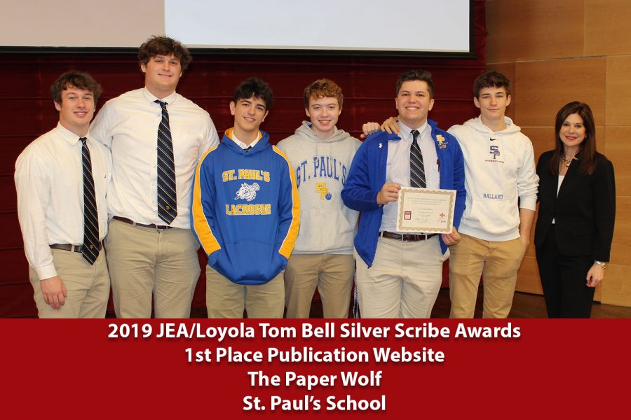 2019 Tom Bell Silver Scribe Award Winners