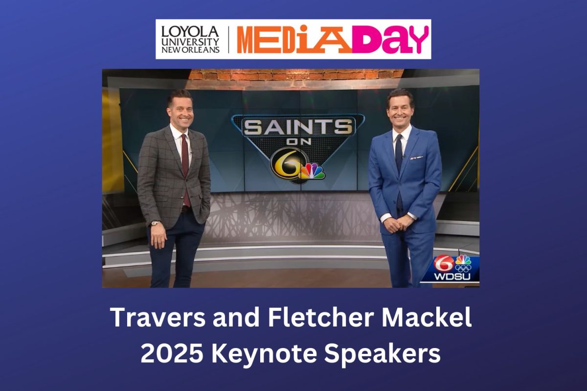 WDSU's Fletcher & Travers Mackel are Media Day Keynote Speakers